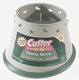 SPECTRUM Triple Wick Citronella Candle Sold in packs of 6