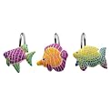 Fish Fantasy Shower Curtain Hooks - Multicolor