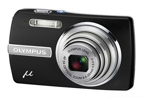Childrens Toyshop  Electronics : Olympus Mju 840 Digital Camera - Midnight Black (8.0MP, 5x Optical Zoom) 2.7" LCD