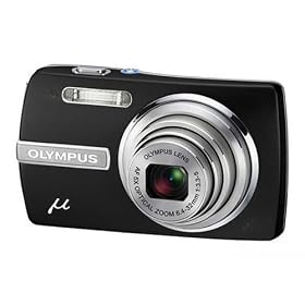 Olympus Mju 840 Digital Camera - Midnight Black (8.0MP, 5x Optical Zoom) 2.7 inch LCD