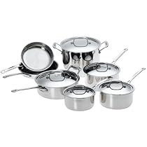 Cuisinart Chef's Classic Stainless Steel 12-Piece Cookware Set