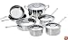 Cuisinart Chef's Classic Stainless Steel 12-Piece Cookware Set