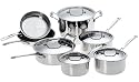Cuisinart Chef's Classic Stainless Steel 12-Piece Cookware Set