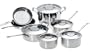 Cuisinart Chef's Classic Stainless Steel 12-Piece Cookware Set