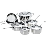 Cuisinart Chef's Classic Stainless Steel 12-Piece Cookware Set
