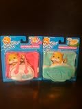 Zhu Zhu Teal Bed Blanket and Pink Carrier Set