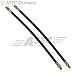 Produkt-Bild: 2x Bremsschlauch vorne Volvo C70 1 I 2.0 - 2.5 Bj 97 - 05 + S70 2.0 - 2.5 Bj 97 - 00 + V70 I 1 + II 2 2.0 - 2.5 Ab Bj 97 + XC70 Cross Country 2.4 T X