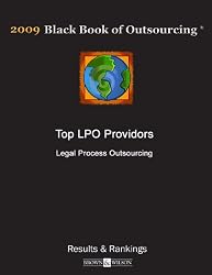 2009 Black Book of Outsourcing Legal Process Outsourcing Report