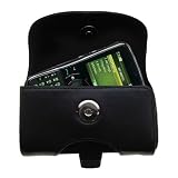 Horizontal Leather Case with Belt Clip/Loop for the Verizon Razzle TXT8030