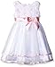 Rare Editions Big Girls' Soutach To Mesh Social Dress