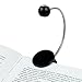 WITHit Clip On Book Light –Black– LED Reading Light for Books and eBooks, Reduced Glare, Portable and Lightweight, Cute Bookmark Light for Kids and Adults, Batteries Included