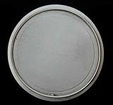IMAGE OF Blank Round Pewter Ideal for Inserts Belt Buckle