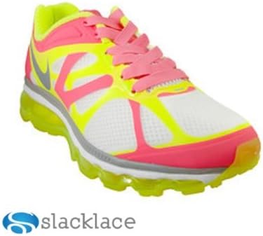 SlackLace - Flat Elastic Shoe Laces - No Lock, No Re-Tie