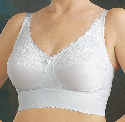 Lace Wide Band Mastectomy Bra under The Apparel Store
