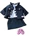 Zapf Creation 812990-1 - Baby Born Jeans Kombination Girl