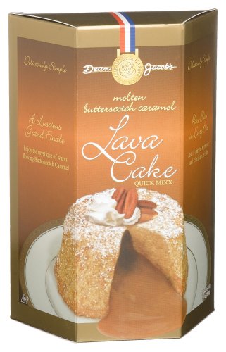 Dean Jacobs Butterscotch Caramel Molten Lava Cake Mix, 9.1-Ounce Boxes (Pack of 2) by Dean Jacobs