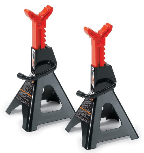 Pro380037 6 Ton Heavy Duty SUV Jack Stands (Lifts 15" to 23-1/2"), 1 Pair