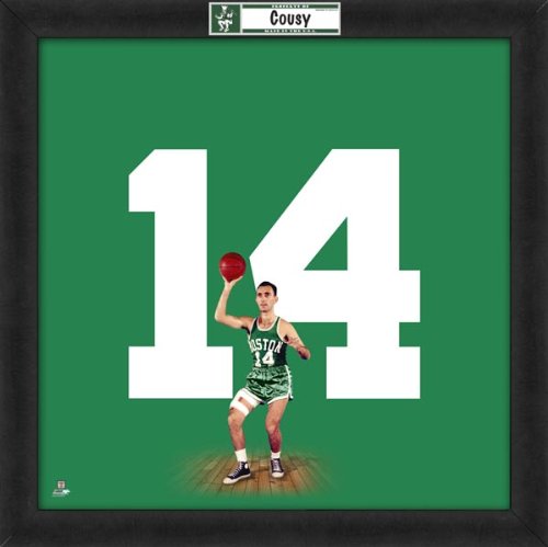 Bob Cousy Boston Celtics Uniframe Framed Jersey Photo 20x20