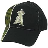 MLB LA LOS ANGELES ANGELS CAMO BLACK BASEBALL HAT CAP MLB LA LOS ANGELES ANGELS CAMO BLACK BASEBALL HAT CAP