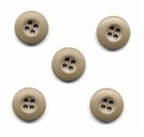 Khaki BDU Buttons (100 Buttons) 205KHAKI