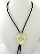 German Silver Horse Head Bolo Tie