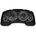 Tachodekorset Chrom f�r Opel Astra G (1998 - 2004), Modelle mit DZM