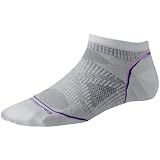 Smartwool PhD Running Ultralight Micro Sock - Women's Silver Medium