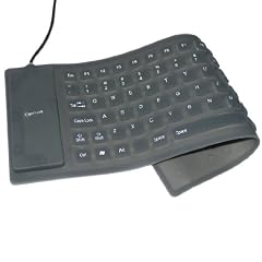 Faltbar / Flexibel Spritzwassergesch�tzt Tastatur f�r Laptop,PC oder Computer