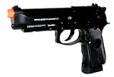 Beretta M92FS Full Metal Blow Back Co2 Powered Airsoft Gun - Black