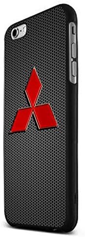 New Mitsubishi Evolution Metal Grid Pattern iPhone 6 Plus Case Hardplastic Frame Black Fit For iPhone 6 Plus