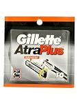 Gillette Atra Plus Refill Blades, 10 Each