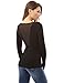 PattyBoutik Women's V Neck Chiffon Back Inset Blouse