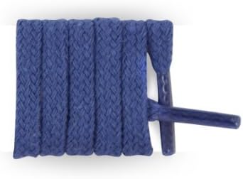 Mylaces Unisex Adult Flat Thin Laces 90 Cm Cranberry Blue