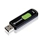 Transcend 16 GB JetFlash 500 Retractable USB 2.0  Flash Drive - TS16GJF500 (Black)