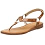 Bandolino Women's Deba Thong,Cognac Patent,9.5 M
