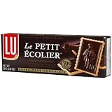 LU Cookies Le Petit Ecolier, The Little Schoolboy, Extra Dark Chocolate, 5.29-Ounce Boxes (Pack of 6)
