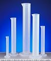 PP Measuring Cylinder, Moulded Graduations, Capacity : 500ml, Graduations : Moulded, Sub-divisions : 5ml, Tolerance : &plusmn; 5ml, O.D. : 55mm, Height : 360mm, Pack Qty. : 1 [per Pack]