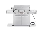 Weber 2880001 Summit S-670 Grill, Natural Gas, Stainless Steel