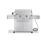 Weber 2880001 Summit S-670 Grill, Natural Gas, Stainless Steel by Weber