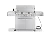 Weber 2880001 Summit S-670 Grill, Natural Gas, Stainless Steel