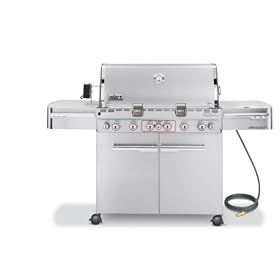 Weber 2880001 Summit S-670 Grill, Natural Gas, Stainless Steel from Gas Grills