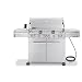 Weber 2880001 Summit S-670 Grill, Natural Gas, Stainless Steel