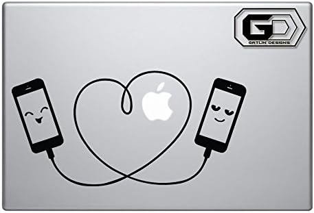 Phones Madly In Love High Quality Vinyl Macbook Laptop PC Computer Decal Stickers