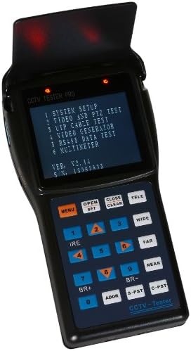 Talos Security CT330 CCTV Tester with Multimeter Function 3" Screen with 960 x 240 Resolution