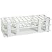 Bel-Art Scienceware 187450001 Polypropylene No-Wire Test Tube Rack for 16mm Tube, 60 Place, White