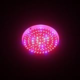 IMAGE OF LED Wholesalers 2506RBOW Blue/Red/Orange/White 90 x 1 Watt LED High Power Round Grow Light