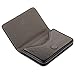 Wastar Stylish Business Card Case Holder Premium Pu Leather Name Card Holder Case with Supple Gift Bag (Ideal for Gift) - Black