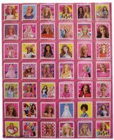 41mWcc7RmbL Large Barbie Sticker Stickers Collection for girls