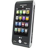 LG GX500 Dual Sim Unlocked GSM Cell Phone with 3 MP Camera, Touchscreen, Bluetooth, Wi-Fi, MicroSD Memory Card Slot--International Version with No US Warranty (Black)