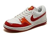 NIKE(ナイキ) COURT FORCE LOW SL AP(コートフォースLOWSLAP) 324871 161 ホワイト/レッド/オレンジ ( )